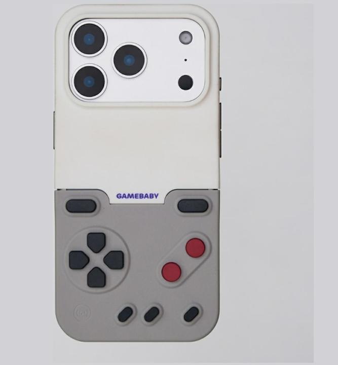 Image du produit Case GAMEBABY with controller for iPhone 17 Pro Max gray (Apple iPhone 17 Pro Max)