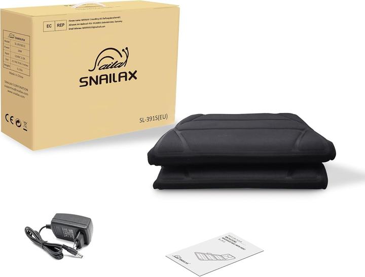 Actual product image Snailax Massage mat with heat