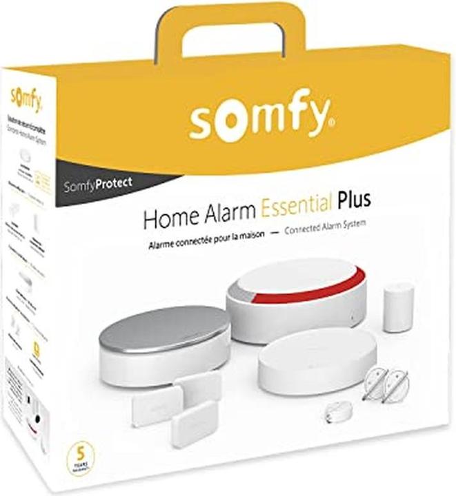 Produktbild somfy Wireless Home Alarm System with WiFi, Sirene, IntelliTAG Sensors, and Smart Assistant Compatibility