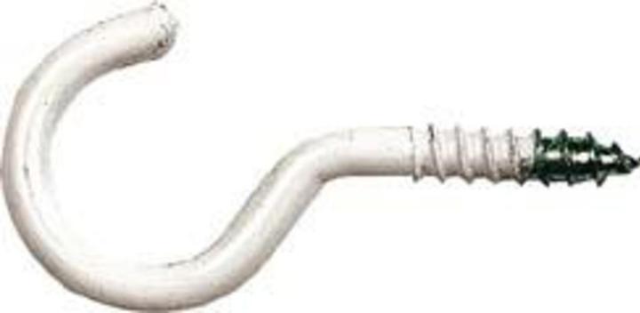 Lohmann & Rauscher Art.11 Screw hooks bent 11K/ 40x3.0 (1 Screw per piece)