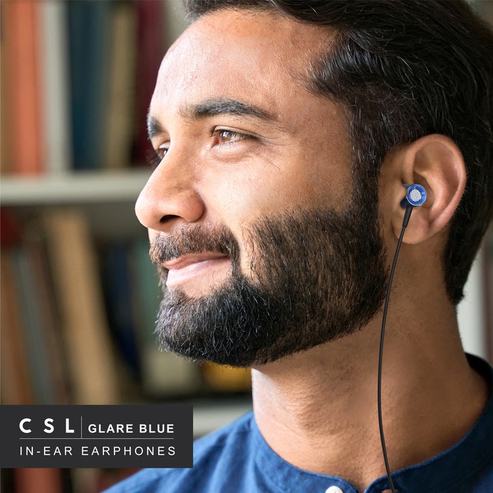 Image du produit CSL Ecouteurs intra-auriculaires, Ecouteurs intra-auriculaires, Diaphragme dynamique de 8 mm (Filaire)