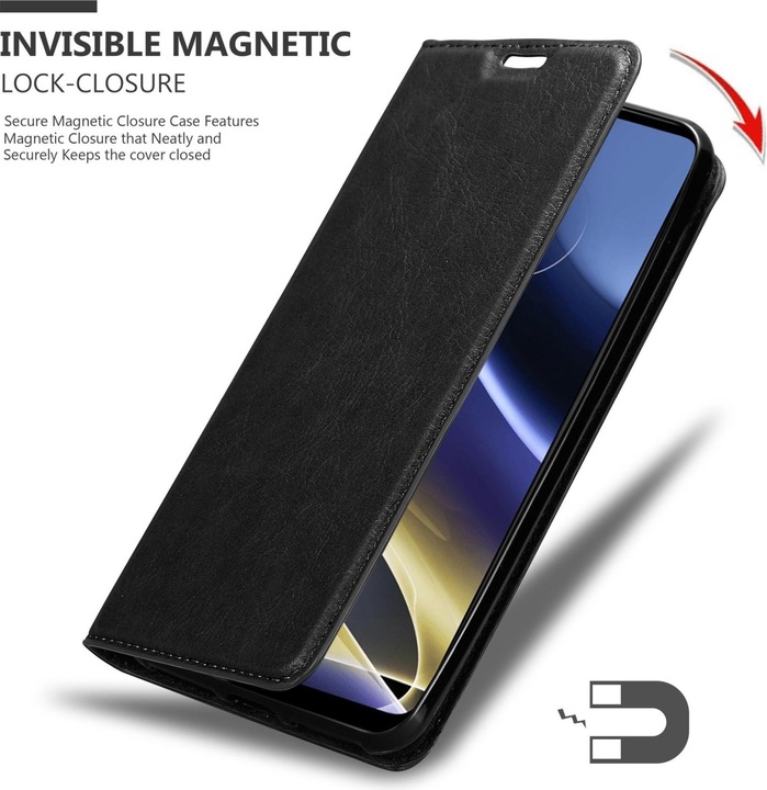 Produktbild Cadorabo Book Invis. Magnet Hülle (Motorola Moto G51 5G)
