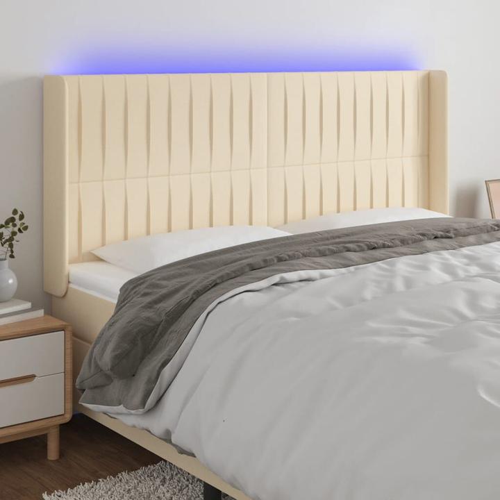 Actual product image vidaXL LED Kopfteil (183 x 16 x 128 cm)