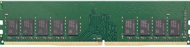 Actual product image Synology D4EU01-4G memory module 4 GB 1 x 4 GB DDR4 ECC (1 x 4GB, DDR4-RAM, U-DIMM)
