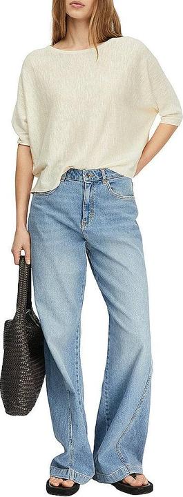 Produktbild Comma Lässiger Leinen-Mix-Pullover in Feinstrick (L)