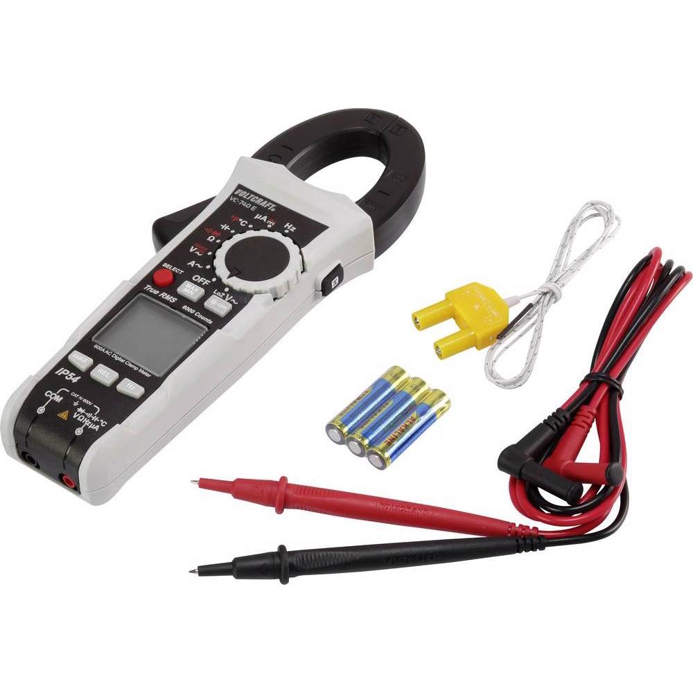 Thumbnail - Voltcraft, Multimeter, Stromzange VC 740 E (K) (CAT IV 600V)