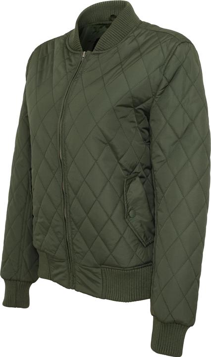 Actual product image Urban Classics Ladies Diamond Quilt Nylon Jacket (XS)