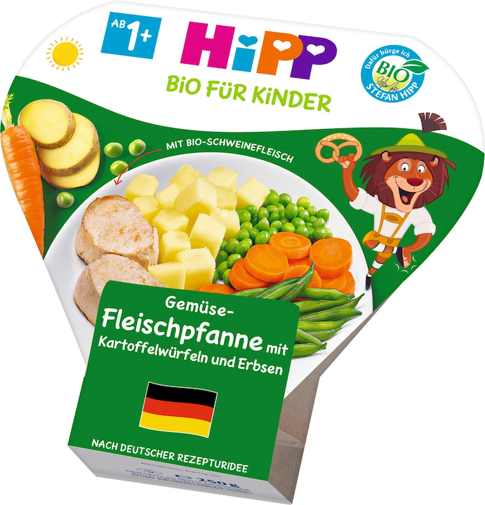 Produktbild Hipp Bio Menü ab 1. Jahr (250 g)