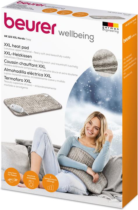Actual product image Beurer HK123 XXL Nordic Taupe (60 x 30 cm)