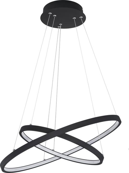 Produktbild Globo Hängeleuchte Ralph schwarz matt 1xLED (4620 lm)