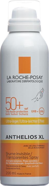 Actual product image La Roche Posay Anthelios Transparent Spray Ultra-light sun protection spray (Sun spray, SPF 50+, 200 ml)