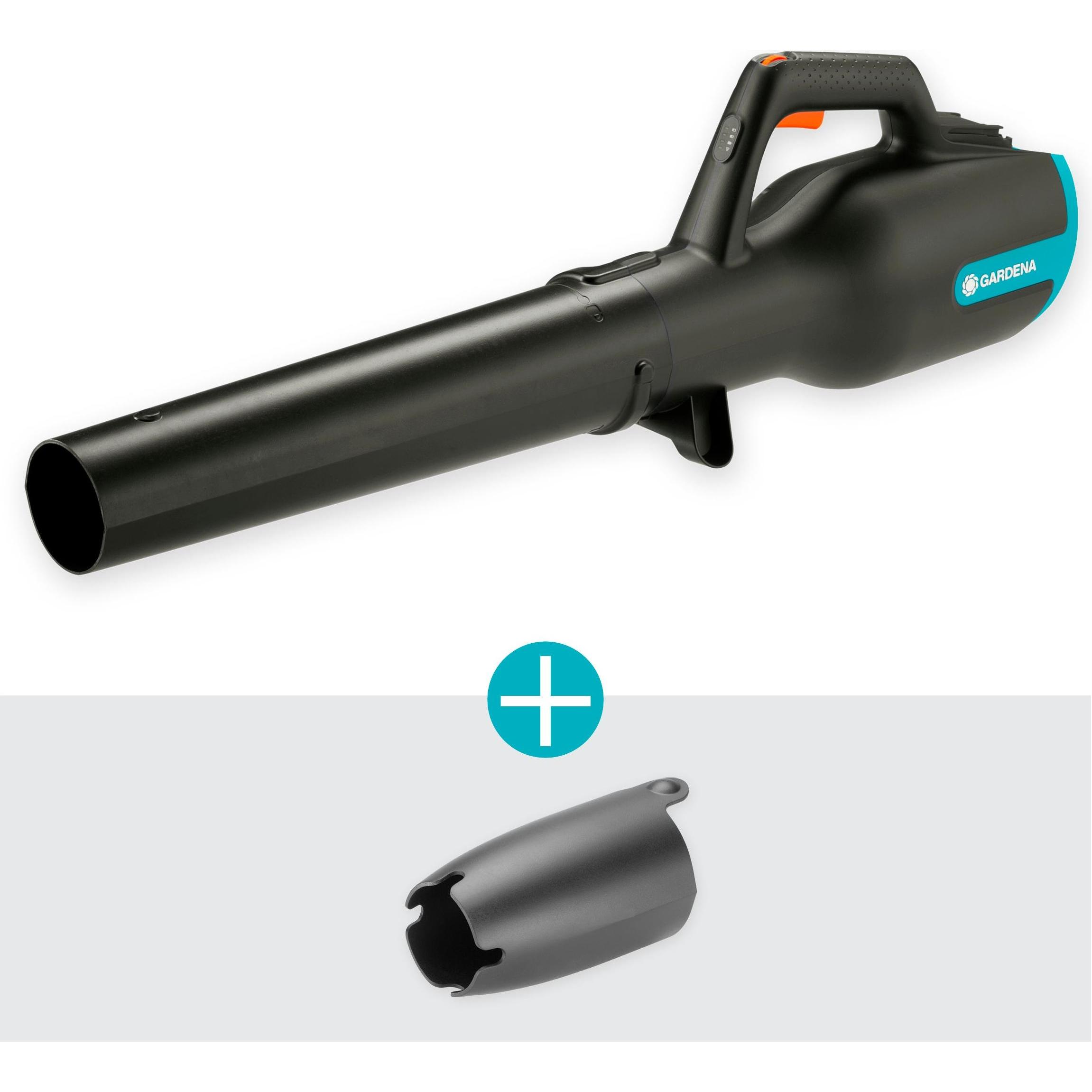 Gardena, Laubsauger + Laubbläser, PowerJet 18V P4A (ohne Akku) (Akkubetrieb, Laubbläser)