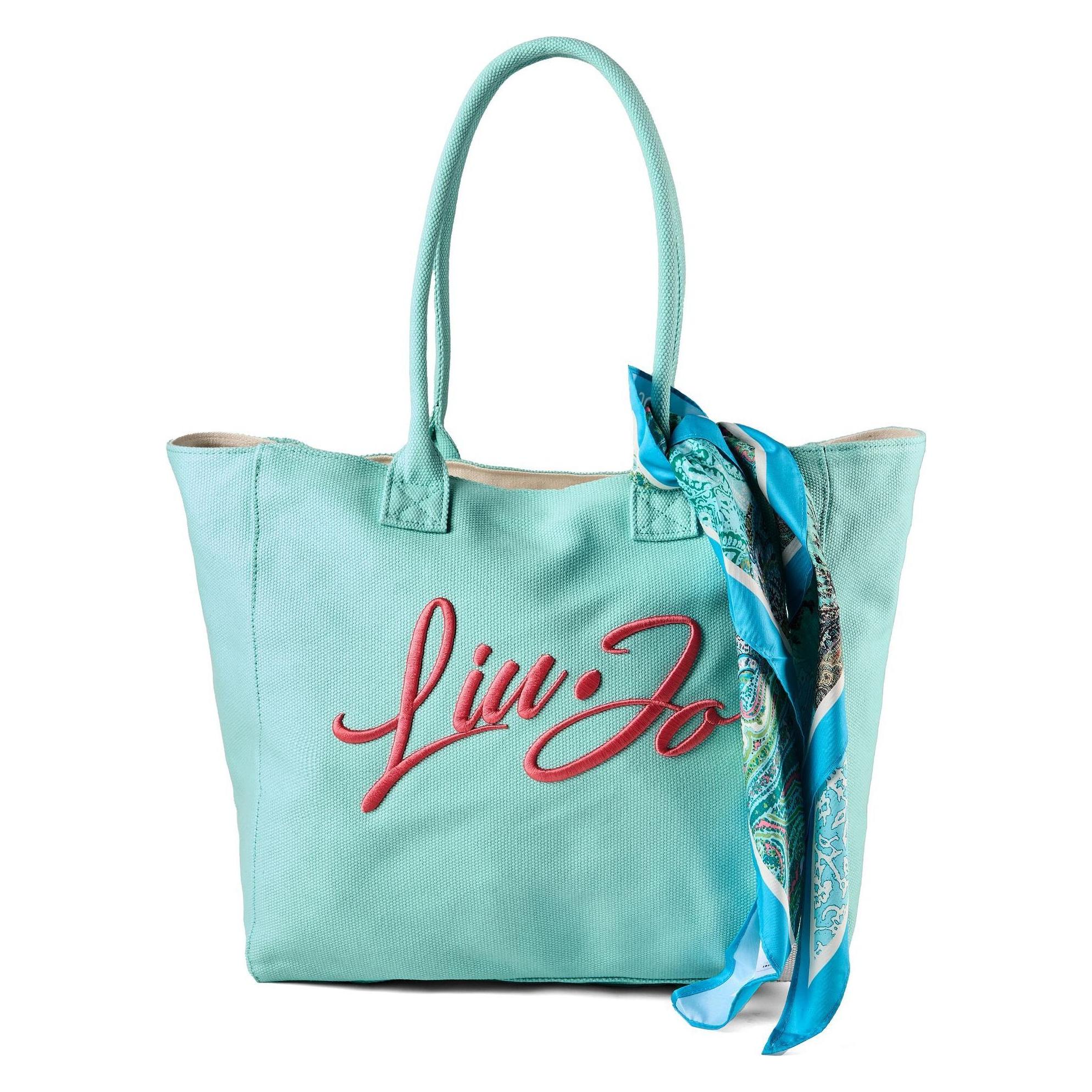 Liu Jo, Damen, Tasche, Plentia Shopper Tasche L 35 Cm, Blau