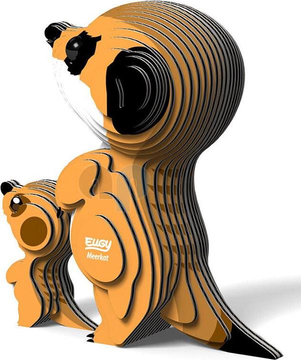 Produktbild Eugy Erdmännchen - 3D Karton Figuren Modellbausatz
