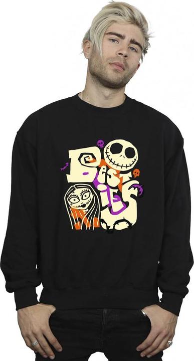 Actual product image The Nightmare Before Christmas Mens Besties Sweatshirt (L)