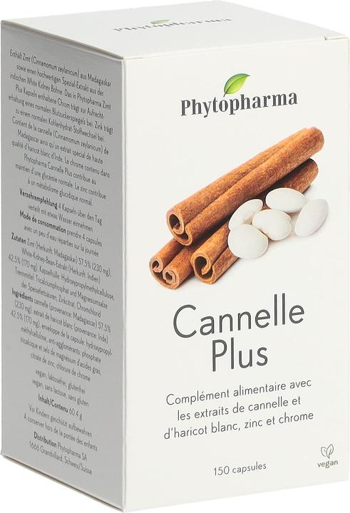 Produktbild Phytopharma Zimt Plus (1 Stück, Kapseln, 100 g)