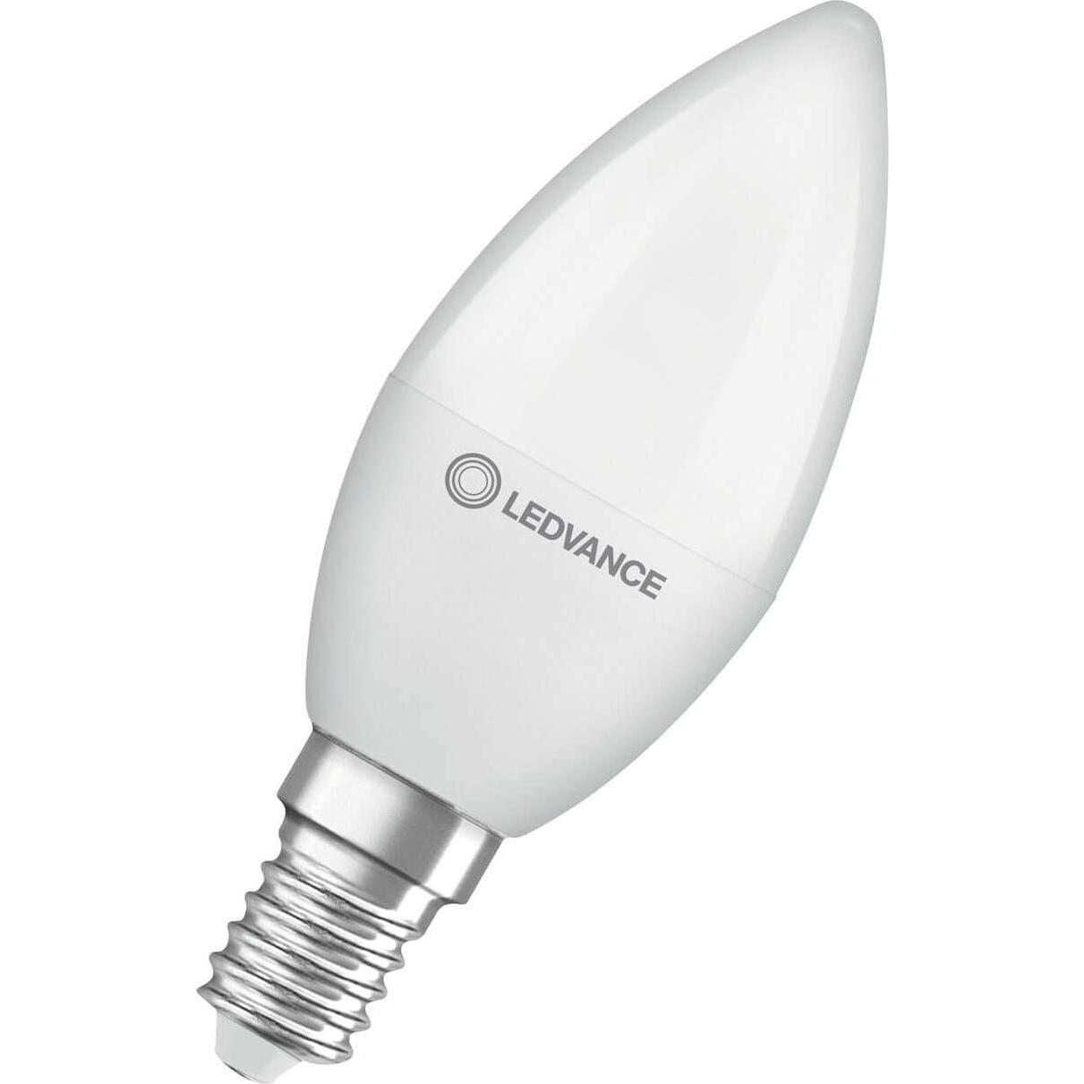 Ledvance, Leuchtmittel, LED-Kerzenlampe (E14, 4.90 W, 470 lm, 1 x, F)