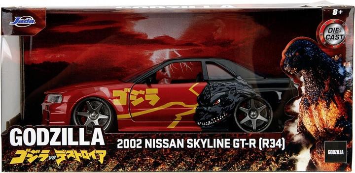 Image du produit Jada Godzilla Nissan GTR 1:24