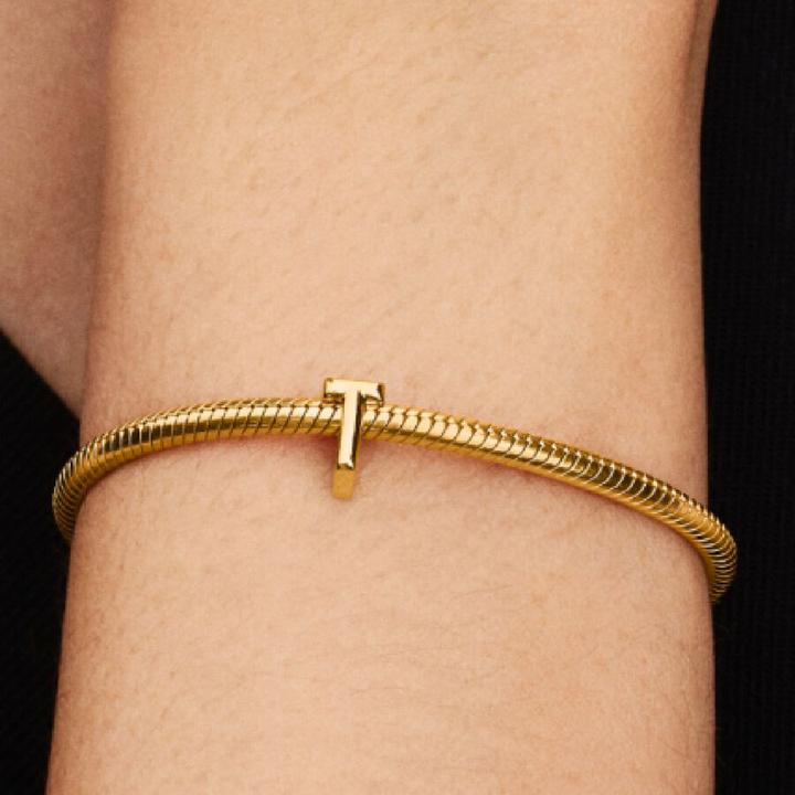 Produktbild Pandora Alphabet-Mini-Charm: Ihre Persönliche Botschaft (Vergoldet, Metall)