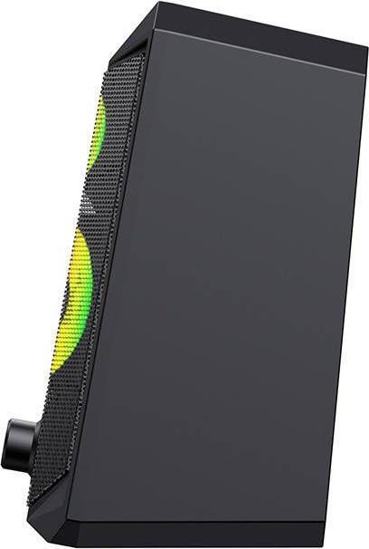 Actual product image Havit Speaker SK202 2.0 RGB Computer Speakers (Black)