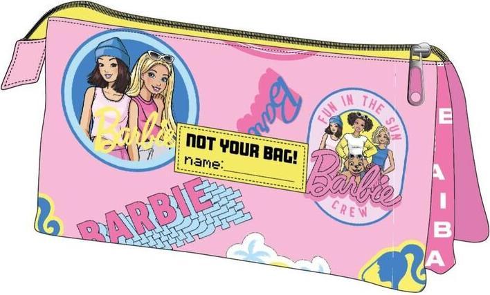 Actual product image Cerdá Barbie triple pencil case