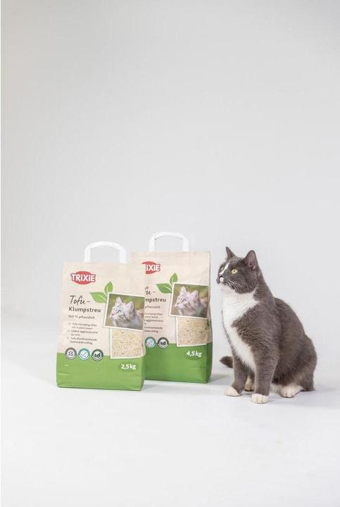 Produktbild Trixie Katzenstreu Katzenstreu Tofu 2.5 kg (Klumpend, 2.50 kg)