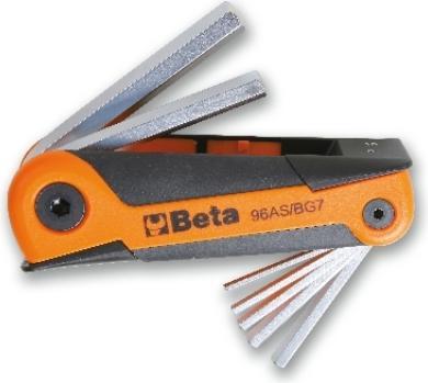 Actual product image BETA 000960747 960747 96AS/BG7 7-teiliger Satz Innensechskantschlüssel abgestumpft (Art. 96AS)
