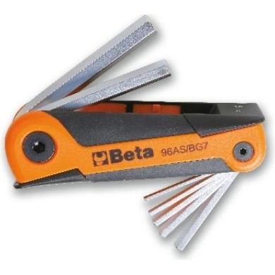 BETA 000960747 960747 96AS/BG7 7-teiliger Satz Innensechskantschlüssel abgestumpft (Art. 96AS) (58709295)