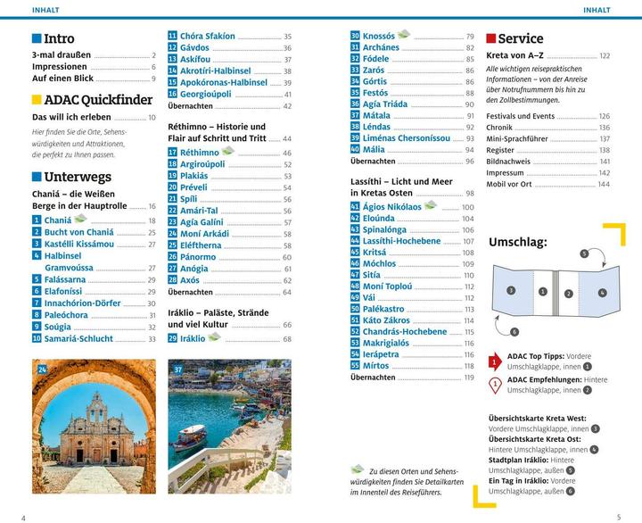 Image du produit Adac Reiseführer Kreta (Allemand, Cornelia Hübler, Klio Verigou, 2025)