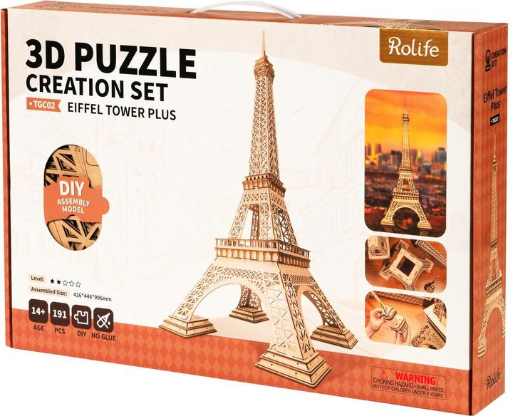 Produktbild Robotime Bausatz Eiffel Tower Plus