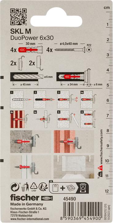 Produktbild Fischer Spreizdübel SX 4 x 20 20 mm 4 (2 Stk.)