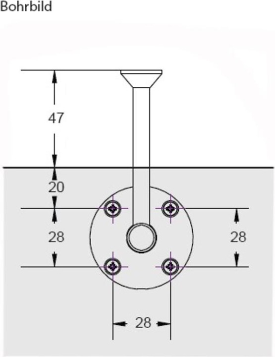 Produktbild OK-Line Kleiderbügelhalter drehbar (1 Stk.)