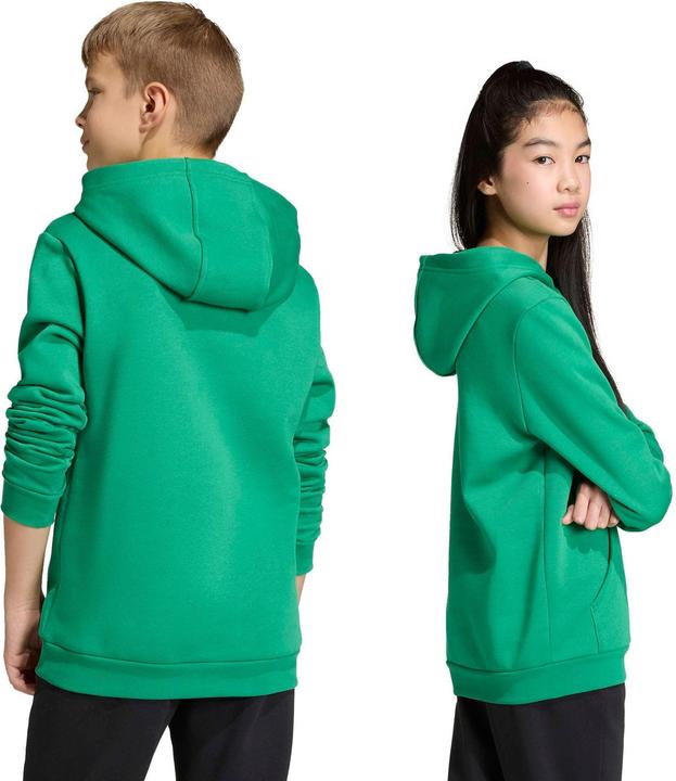 Produktbild Adidas Kinder-Sweatshirt Entrada Kapuzenpullover grün (164)