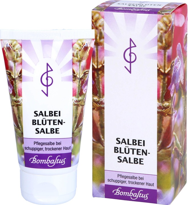Actual product image Bombastus Sage Flower Ointment, 75 ml Ointment (Body cream, 75 ml)