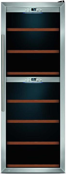 Actual product image Caso WineMaster 126 Wine Cooler with Compressor Freestanding Stainless Steel 126 Bottle(s)
