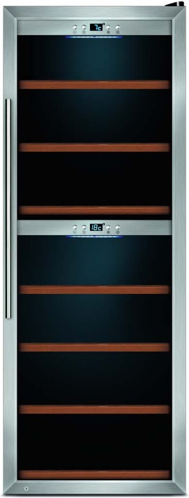 Image du produit Caso WineMaster 126 Cave à vin à compresseur Autonome en acier inoxydable 126 bouteille(s)