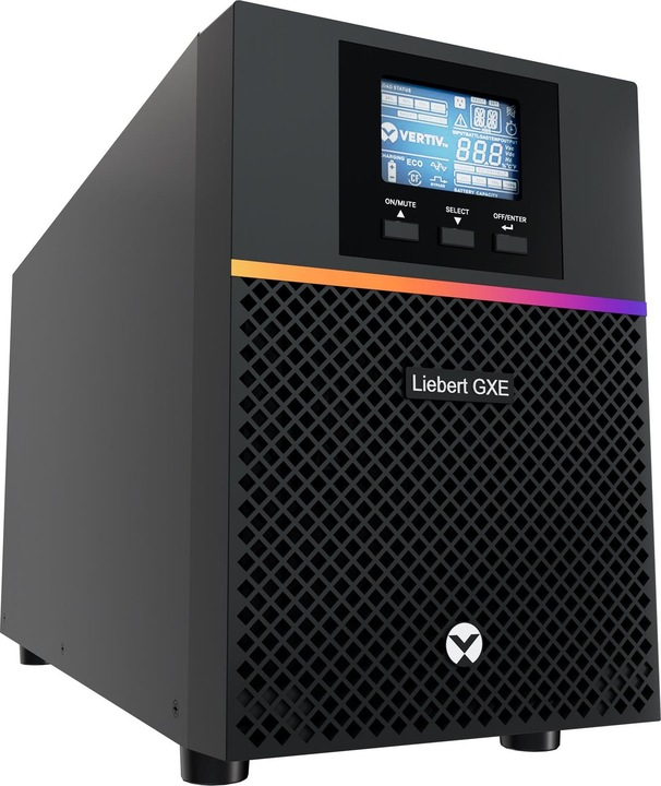 Actual product image Vertiv Liebert GXE3-1500IMT Uninterruptible Power Supply Ups (1.50 VA, 1350 W, Online double converter UPS)