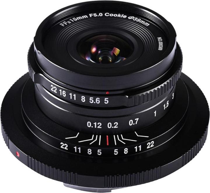 Immagine prodotto Laowa 15 mm f/5 Cookie FF â Nero Canon RF (Canon RF, Full frame)
