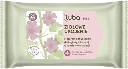 Luba Med Herbal Soothing Natural Intimate Hygiene Wipes 20Pcs. (Intimwaschlotion)