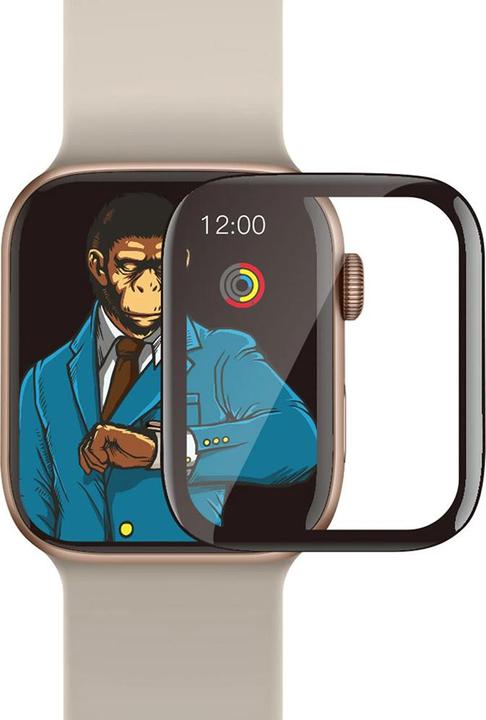 BlueO - High Molecule Screen Protector with Dust Removal Locator - Apple Watch 7 / 8 (45mm) - Black