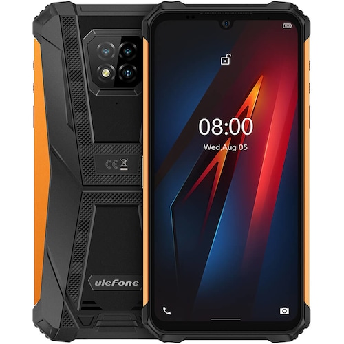 Ulefone Armor 8 (64 GB, Orange, 6.10", Dual SIM, 16 Mpx, 4G), Smartphone, Orange