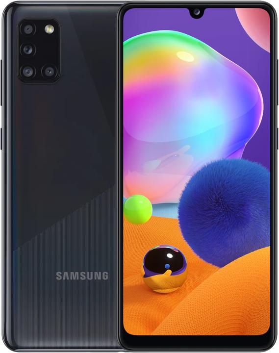 Produktbild Samsung Galaxy A31 (64 GB, Schwarz, 6.40", Dual SIM, 4G)
