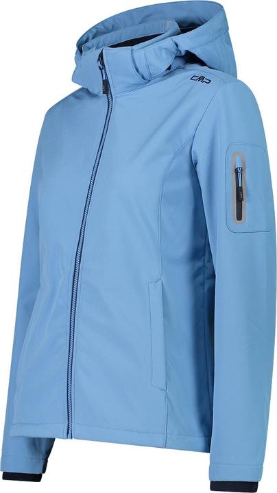 Immagine prodotto CMP Campagnolo Giacca Softshell da donna con cappuccio e zip (34, XXS)
