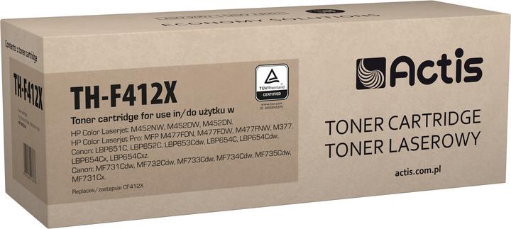 Factis TH-F412X toner replacement HP 410X CF412X Compatible page yield 5000 pages - Kom (Y)