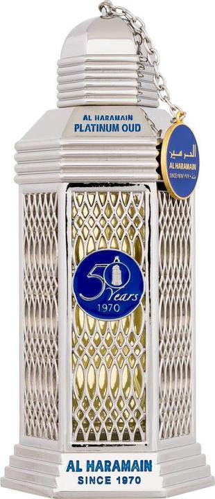 Actual product image Al Haramain Platinum Oud 50 years (Spray, 100 ml)