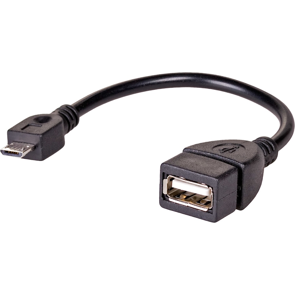 Akyga AK-AD-09 USB Kabel USB 2.0 USB type A USB type micro B (0.15 m, USB 2.0), USB Kabel