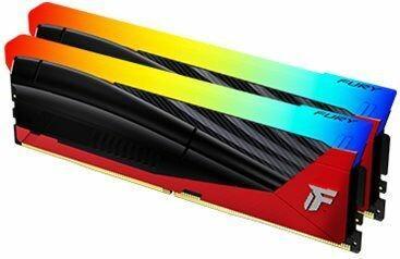 Productafbeelding Kingston 48 GB 8000MT/s DDR5 CL36 DIMM FURY Renegade RGB LE XMP (2 x 24GB, 8000 MHz, DDR5 RAM, DIMM 288 pin)