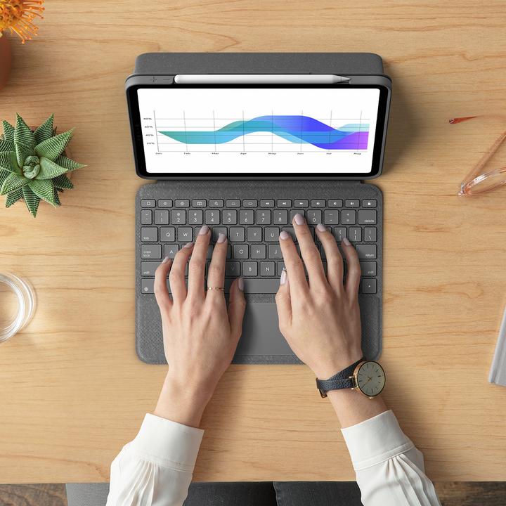 Actual product image Logitech Folio Touch (DE, iPad Pro 11 2018 (1. Gen), iPad Pro 11 2020 (2. Gen), iPad Pro 11 2021 (3rd Gen), iPad Pro 11 2022 (4th Gen))