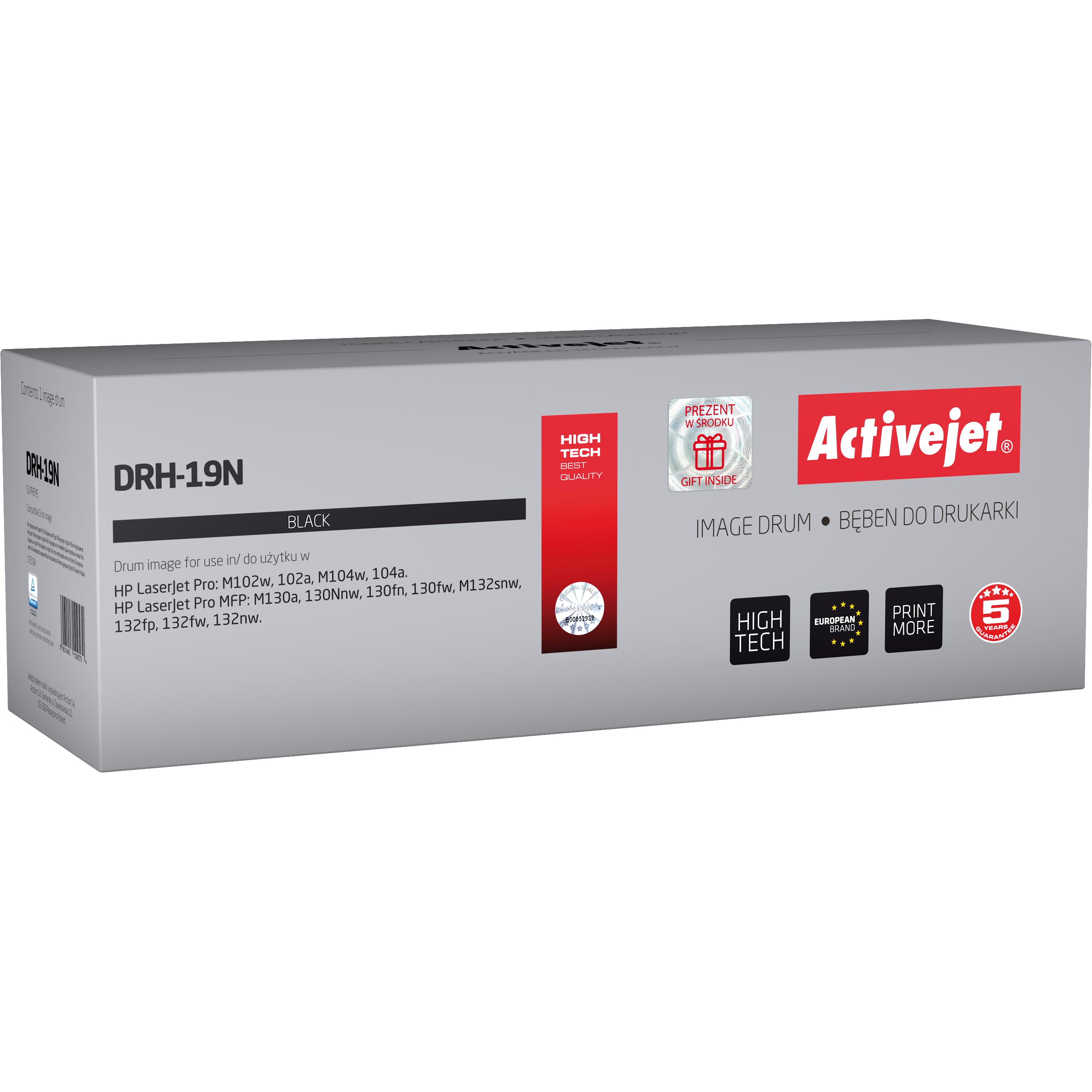 Activejet, Toner, DRH-19N Drucker-Trommel Kompatibel (e)