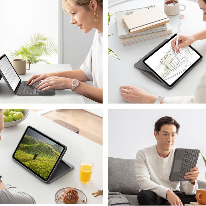 Actual product image Logitech Folio Touch (DE, iPad Pro 11 2018 (1. Gen), iPad Pro 11 2020 (2. Gen), iPad Pro 11 2021 (3rd Gen), iPad Pro 11 2022 (4th Gen))